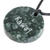 Jade pendant necklace, 'Kawoq Turtle' - Hand-Carved Jade Sea Turtle Pendant Necklace from Guatemala