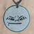 Jade pendant necklace, 'Aq'ab'al' - Jade Owl Pendant Necklace from Guatemala