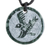 Jade pendant necklace, 'Tz'ikin Eagle' - Hand-Carved Jade Eagle Pendant Necklace from Guatemala thumbail