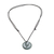 Jade pendant necklace, 'Tz'ikin Eagle' - Hand-Carved Jade Eagle Pendant Necklace from Guatemala (image 2e) thumbail