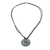 Jade-Anhänger-Halskette, 'Nahual Imox' - Jade-Eidechsen-Anhänger-Halskette aus Guatemala