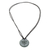Jade pendant necklace, 'Ix' - Jade Jaguar Pendant Necklace from Guatemala (image 2c) thumbail