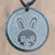 Jade pendant necklace, 'Q'anil' - Jade Rabbit Pendant Necklace from Guatemala (image 2) thumbail
