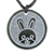 Jade pendant necklace, 'Q'anil' - Jade Rabbit Pendant Necklace from Guatemala thumbail
