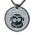 Jade pendant necklace, 'Mayan Monkey' - Jade Monkey Pendant Necklace from Guatemala thumbail