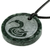 Collar colgante de jade, 'Nahual Kan' - Collar Jade Nahual Kan para hombre o mujer