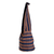 Reversible cotton bucket bag, 'Straight Paths' - Striped Reversible Cotton Bucket Bag from El Salvador
