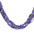 Glass beaded strand necklace, 'Colorful Burst' - Colorful Glass Beaded Strand Necklace from Guatemala (image 2c) thumbail