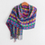 Cotton shawl, 'San Juan Fiesta' - Colorful Cotton Shawl Crafted in Guatemala thumbail
