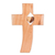 Wood wall cross, 'Heart Within' - Heart-Themed Cedar Wood Wall Cross from Guatemala thumbail