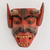 Holzmaske - Handgeschnitzte kulturelle Teufelsmaske aus Holz aus Guatemala