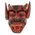 Wood mask, 'Dance of the 24 Devils' - Hand-Carved Cultural Wood Devil Mask from Guatemala thumbail