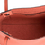 Bonded leather shoulder bag, 'Sublime Elegance in Peach' - Bonded Leather Shoulder Bag in Solid Peach from El Salvador (image 2d) thumbail