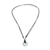 Jade pendant necklace, 'Apple Green Ancestral Treasure' - Faceted Apple Green Jade Pendant Necklace from Guatemala (image 2d) thumbail