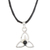 Jade pendant necklace, 'Monja Blanca' - Floral-Inspired Jade Pendant Necklace from Guatemala (image 2c) thumbail