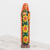 Wood statuette, 'Love for Mary' - Floral Pinewood Mary Statuette Crafted in Guatemala (image 2) thumbail