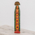 Wood statuette, 'Mary's Corona' - Hand-Painted Wood Mary Statuette from Guatemala thumbail