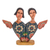 Wood decorative accent, 'Angelic Union' - Romantic Angel-Themed Wood Decorative Accent from Guatemala (image 2a) thumbail
