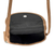 Handwoven cotton and faux suede sling, 'Sweet Stripes' - Striped Hand Woven Cotton and Faux Suede Sling Bag (image 2d) thumbail