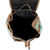 Cotton backpack, 'Antigua Fields' - Green Jaspe Weave Cotton Backpack from Guatemala (image 2d) thumbail