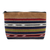 Handwoven cotton cosmetic bag, 'Antigua Lands' - All Cotton Multicolored Cosmetic Bag (image 2a) thumbail