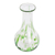 Hand blown recycled glass decanter, 'Green Cyclone' - Hand Blown Clear and Light Green Glass Decanter (image 2b) thumbail
