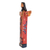 Wood statuette, 'Jesus Revived' - Hand-Painted Floral Wood Jesus Statuette from Guatemala (image 2b) thumbail