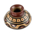 Ceramic decorative vase, 'Time and History' - Handcrafted Pre-Hispanic Style Decorative Ceramic Vase (image 2c) thumbail