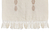 Cotton table runner, 'Mountains and Valleys in Ecru' - Hand Woven Cotton Table Runner in Ecru (image 2c) thumbail