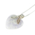 Jade pendant necklace, 'Lilac Heart' - Natural Lavender Jade and Sterling Silver Heart Necklace