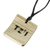 Bamboo pendant necklace, 'Mayan Justice' - Mayan Spiritual Law and Justice Glyph Bamboo Necklace (image 2c) thumbail