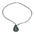 Jade pendant necklace, 'Rune Raidho' - Jade Rune Pendant Necklace for Men and Women (image 2c) thumbail