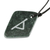 Jade pendant necklace, 'Rune Thurisaz' - Unique Green Jade Rune Necklace from Guatemala (image 2b) thumbail