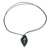 Jade pendant necklace, 'Rune Tiwaz' - Unisex Jade Pendant Necklace with Tiwaz Rune (image 2c) thumbail