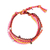 Beaded macrame bracelet, 'Flowers of Solola' - Colorful Macrame Bracelet with Glass Beads (image 2b) thumbail