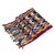 Cotton scarf, 'Happy Gumdrops' - Backstrap Handwoven Colorful Cotton Scarf from Guatemala (image 2c) thumbail