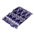 Rayon ikat scarf, 'Silhouette in Violet' - Hand Woven Violet and White Ikat Scarf (image 2c) thumbail