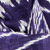 Rayon ikat scarf, 'Silhouette in Violet' - Hand Woven Violet and White Ikat Scarf (image 2d) thumbail