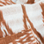 Rayon ikat scarf, 'Silhouette in Burnt Sienna' - Hand Woven Ikat Pattern Burnt Sienna Scarf (image 2d) thumbail