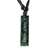 Jade pendant necklace, 'Remember Good Vibes' - Good Vibes Jade Pendant Necklace from Guatemala thumbail