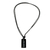 Jade pendant necklace, 'Dreamer in Black' - Black Jade Unisex Pendant Necklace (image 2c) thumbail