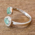 Jade wrap ring, 'Odds and Ends' - Handmade Jade Wrap Ring from Guatemala (image 2b) thumbail
