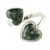 Jade wrap ring, 'When Two Hearts Meet' - Heart-Shaped Jade Wrap Ring (image 2a) thumbail