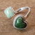 Jade wrap ring, 'At Odds' - Natural Guatemalan Jade Wrap Ring (image 2) thumbail