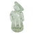 Figurilla de vidrio soplado - Figurilla Virgen María en vidrio soplado transparente