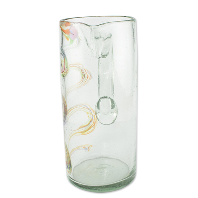 Krug aus mundgeblasenem Glas - Umweltfreundlicher Krug aus mundgeblasenem Glas