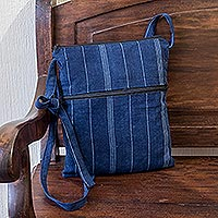 Featured review for Cotton shoulder bag, San Antonio Blues