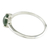 Jade solitaire ring, 'Natural Illusion' - Dark Green Jade Solitaire Ring (image 2c) thumbail