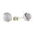 Jade stud earrings, 'Lilac Magic Silhouette' - Lilac Jade Stud Earrings from Guatemala (image 2d) thumbail