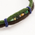 Beaded unity bracelet, 'Earth in Union' - Handmade Earth Color Beaded Guatemalan Unity Bracelet (image 2c) thumbail